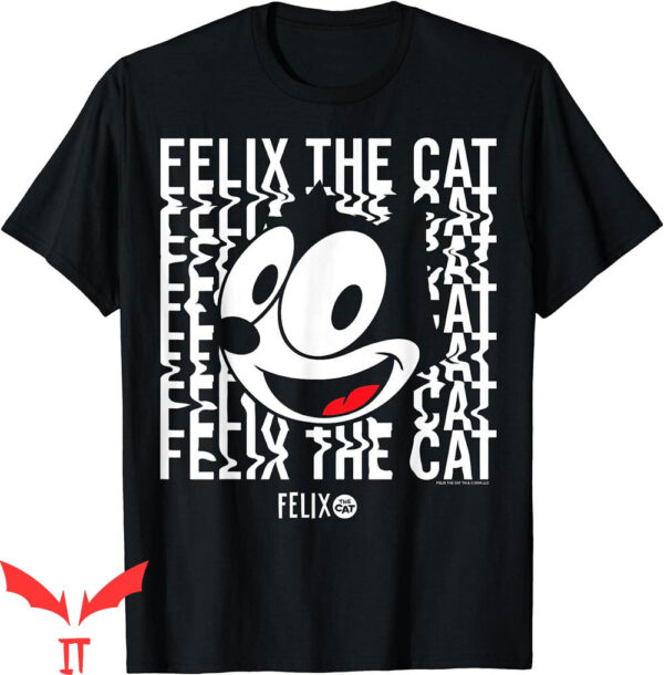 Felix The Cat T-Shirt Trippy Vintage Cartoon Retro Tee