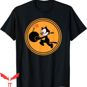 Felix The Cat T-Shirt VFA-31 Tomcatters Squadron Patch WWII