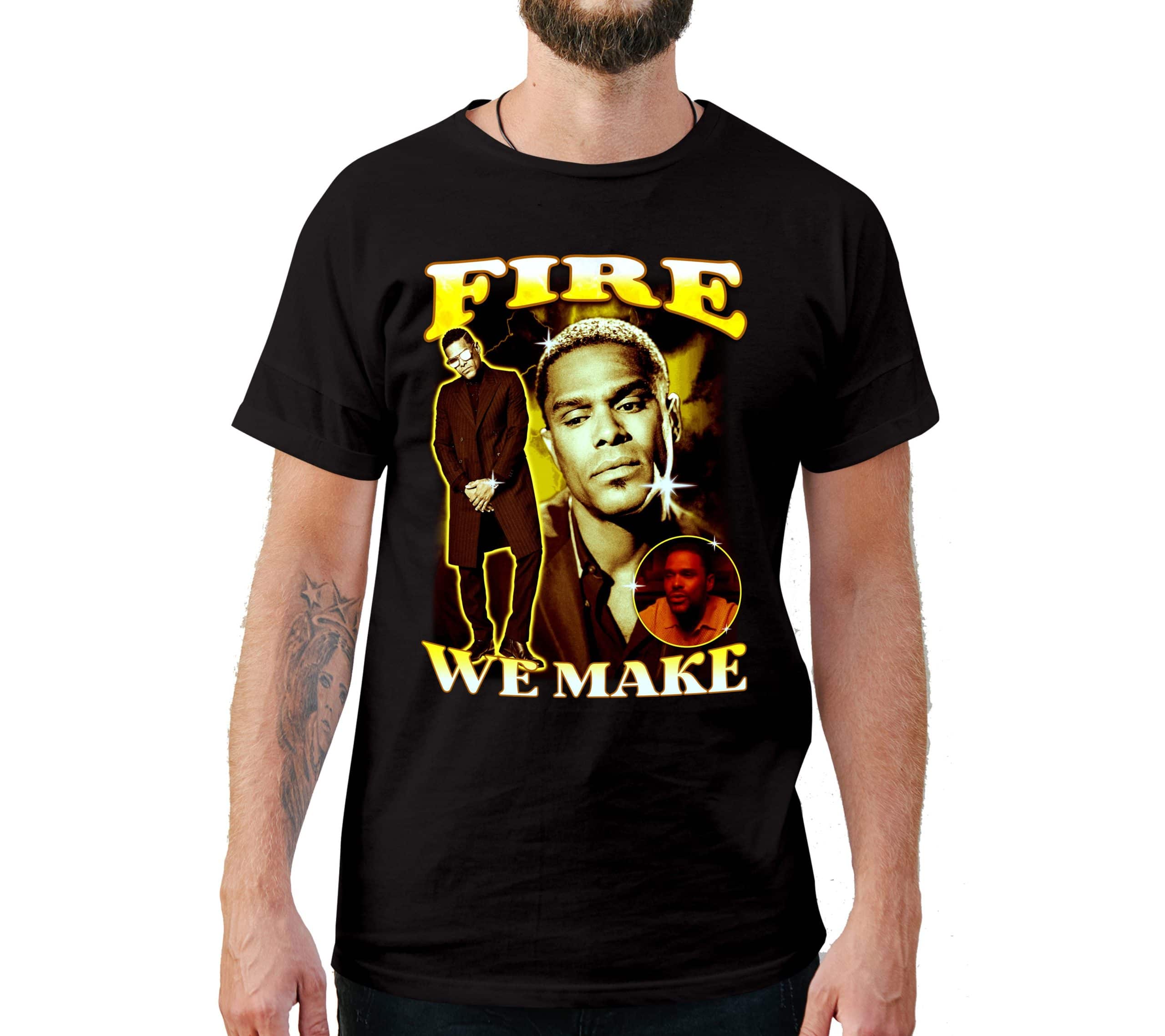 Fire We Make Vintage Style T-Shirt Fire We Make Vintage Style T-Shirt