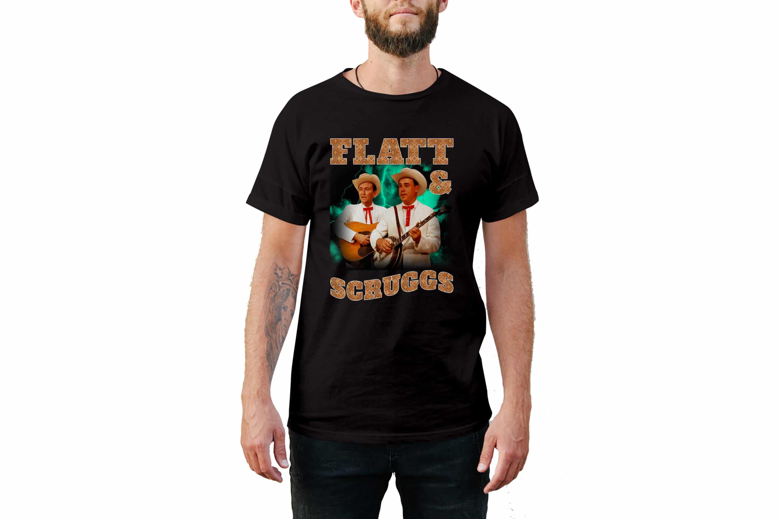Flatt & Scruggs Vintage Style T-Shirt Flatt & Scruggs Vintage Style T-Shirt