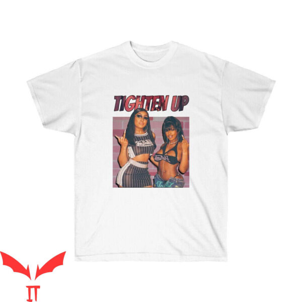 Free JT T-Shirt City Girls Tighten Up Celebrity Inspired 90s