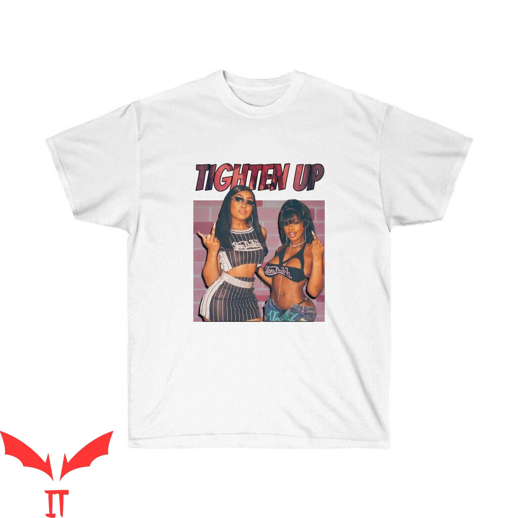 Free JT T-Shirt City Girls Tighten Up Celebrity Inspired 90s Free JT T-Shirt City Girls Tighten Up Celebrity Inspired 90s