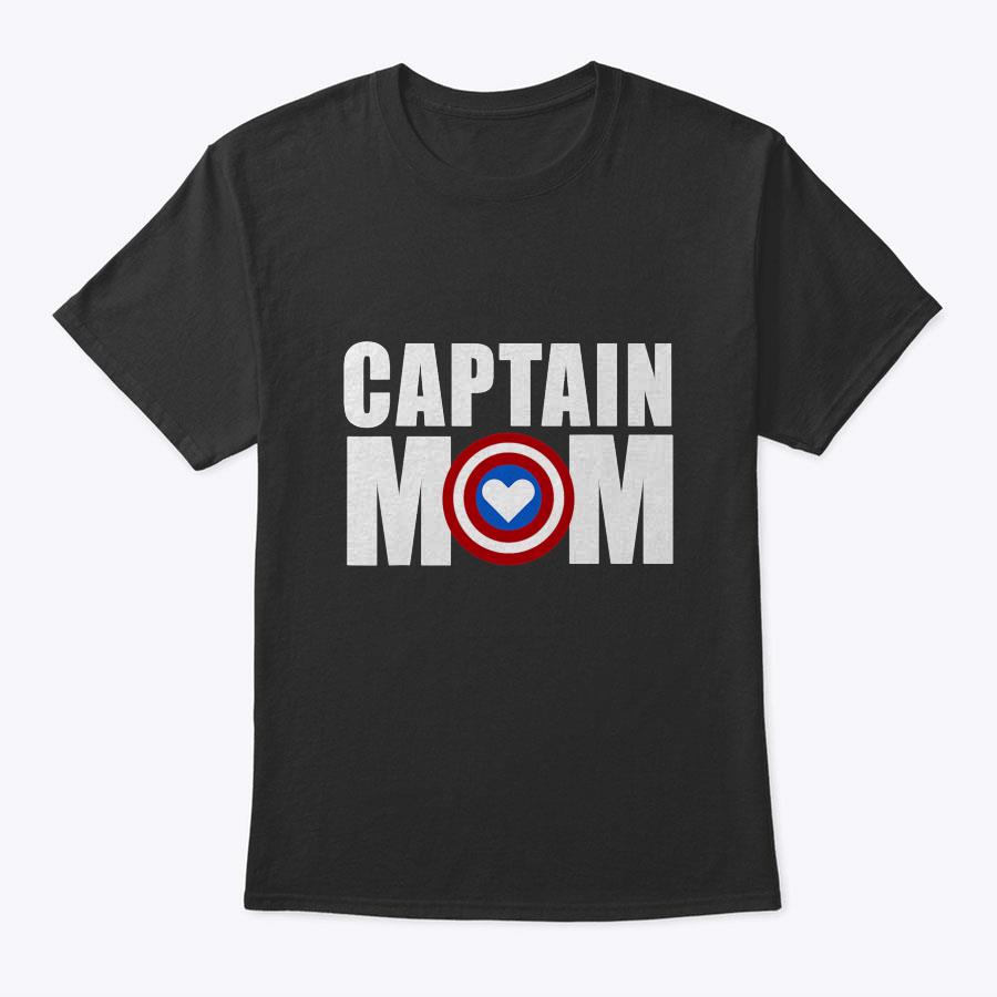 Funny Captain Mom Superhero Mother's Day T-Shirt Funny Captain Mom Superhero Mother's Day T-Shirt
