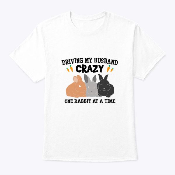 Funny Rabbit Gift For Women Coney Bunny Pet Lady Lover Girls T-Shirt