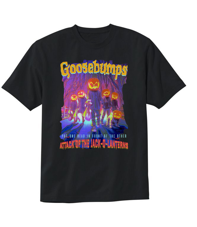Goosebumps Attack Of The Jack-O-Lanterns T-Shirt Goosebumps Attack Of The Jack-O-Lanterns T-Shirt