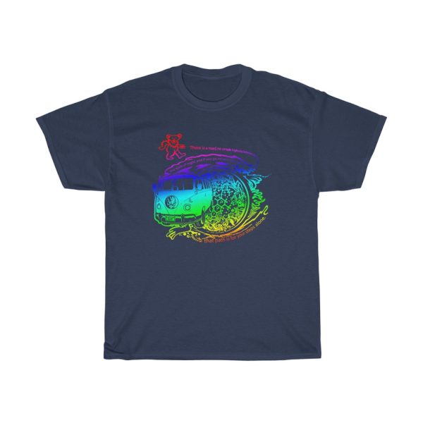 Grateful Dead VW Van Ripple Lyrics Shirt