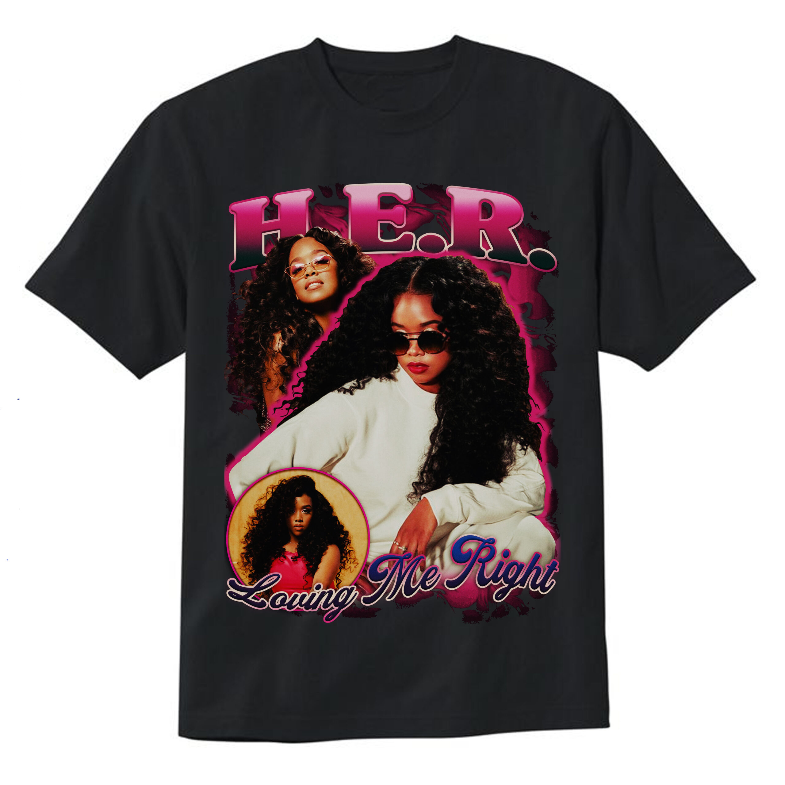 H.E.R Vintage Style T-Shirt H.E.R Vintage Style T-Shirt