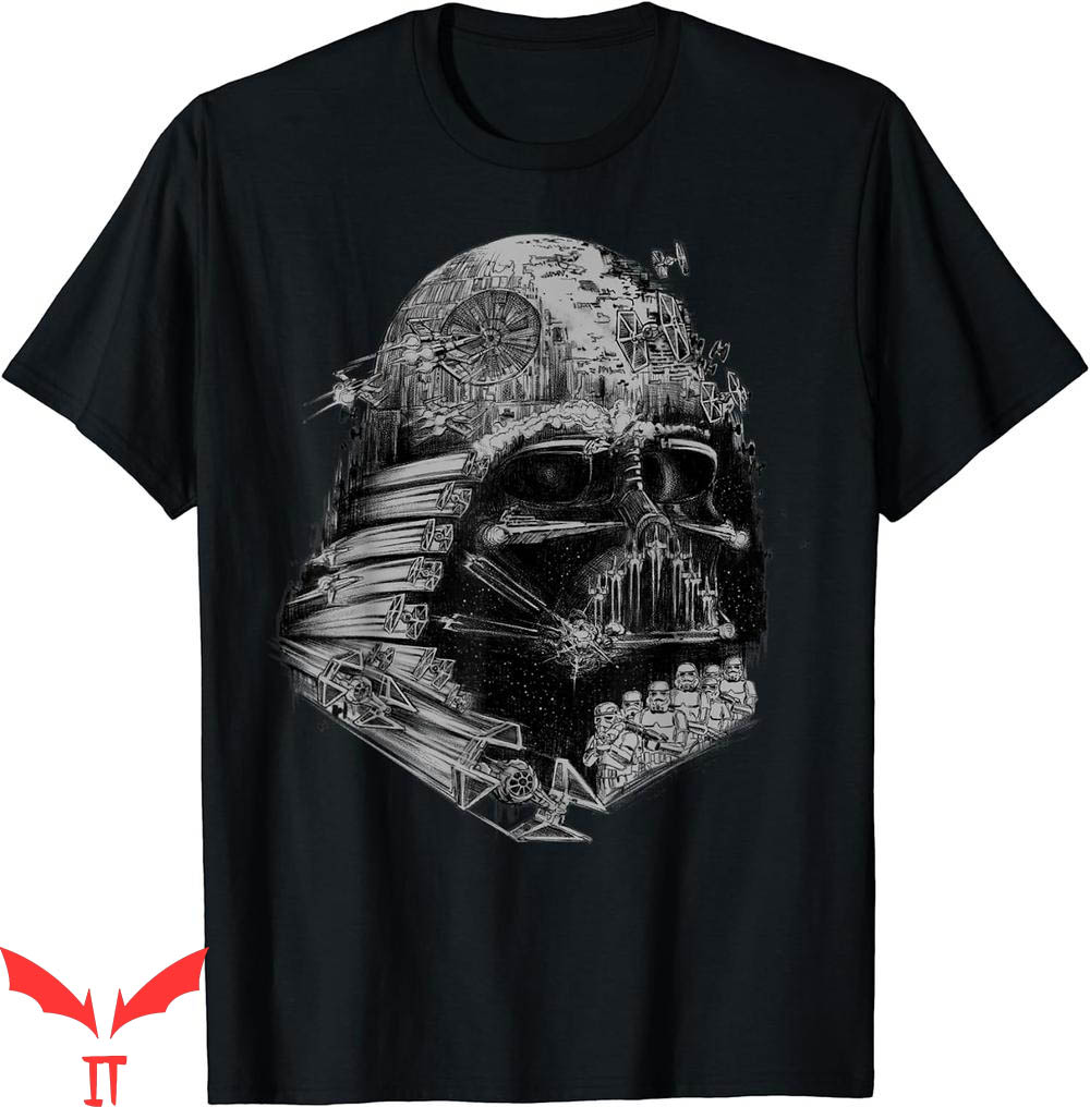 Heat Movie T-Shirt Darth Vader Build The Empire Graphic Heat Movie T-Shirt Darth Vader Build The Empire Graphic