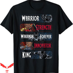 Heat Movie T-Shirt Marvel Wakanda Forever Inspirational Text