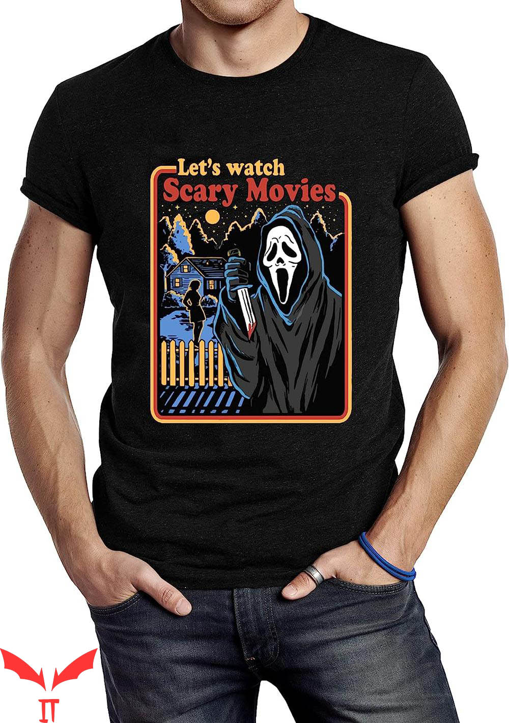 Heat Movie T-Shirt Watch Scary Horror Deathgod Halloween Heat Movie T-Shirt Watch Scary Horror Deathgod Halloween