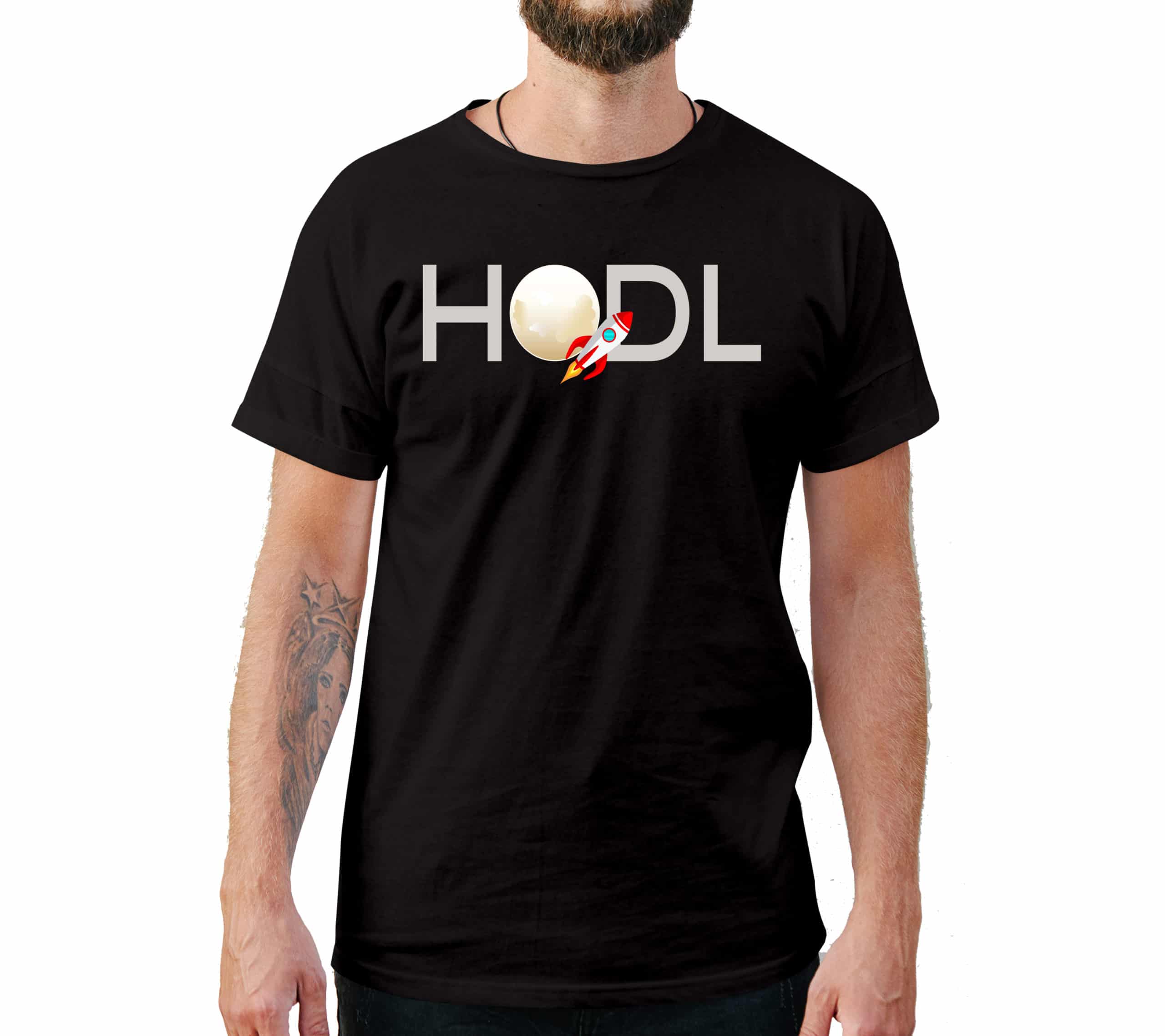 Hold On For Dear Life HODL Crypto Style T-Shirt Hold On For Dear Life HODL Crypto Style T-Shirt