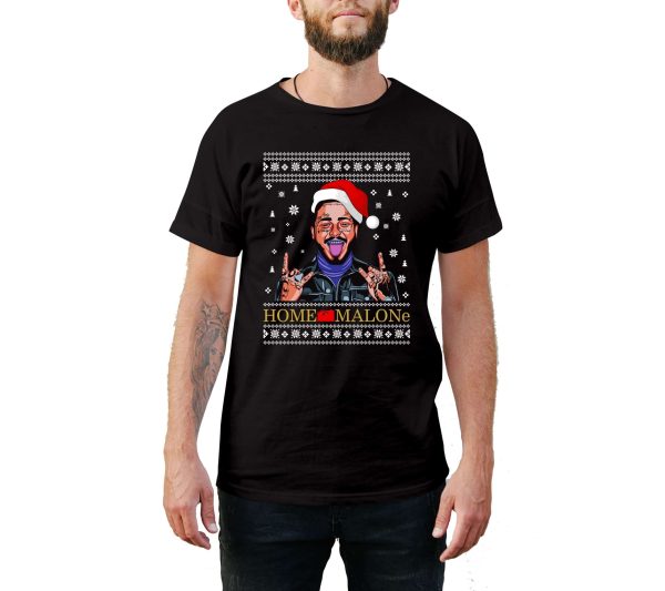 Home Malone Christmas Style T-Shirt