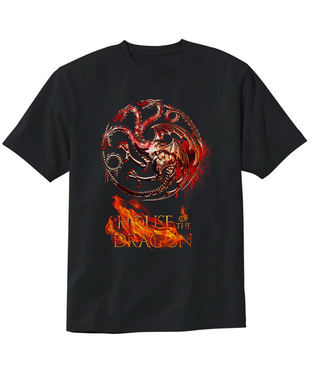 House Of The Dragon GOT T-Shirt House Of The Dragon GOT T-Shirt