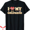 I Wear My Heart On My T-Shirt Love Valentine Groovy Couple