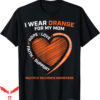 I Wear My Heart On My T-Shirt Multiple Sclerosis Awareness