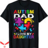 I Wear My Heart On My T-Shirt Puzzle Autism Love Autism