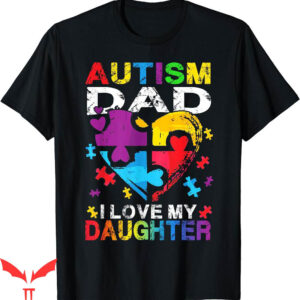 I Wear My Heart On My T-Shirt Puzzle Autism Love Autism