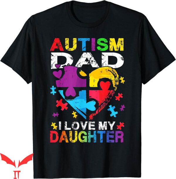 I Wear My Heart On My T-Shirt Puzzle Autism Love Autism