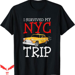 I Wear My Heart On My T-Shirt Survived Trip Funny New York