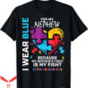 I Wear My Heart On My T-Shirt Uncle Aunt Autism Awareness