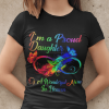 I’m A Proud Daughter Of A Wonderful Mom In Heaven Shirt