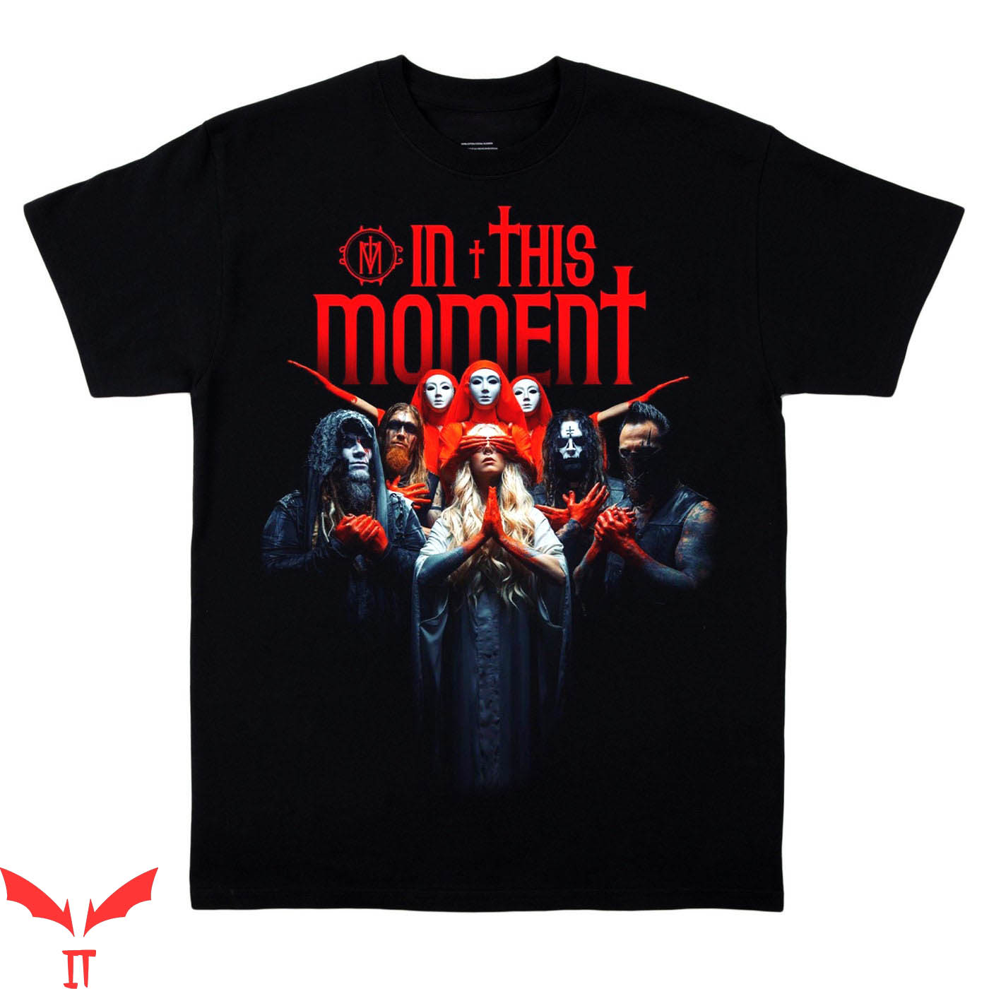 In This Moment T-Shirt Band Retro Horror Vintage Halloween In This Moment T-Shirt Band Retro Horror Vintage Halloween