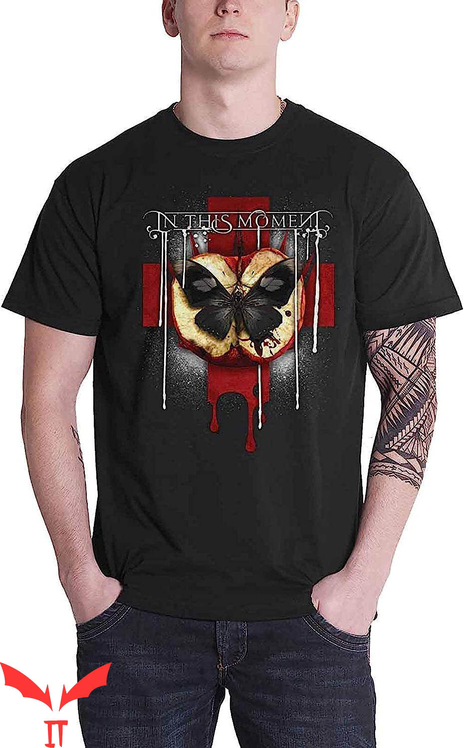 In This Moment T-Shirt Clover Rock Band Metal Halloween In This Moment T-Shirt Clover Rock Band Metal Halloween