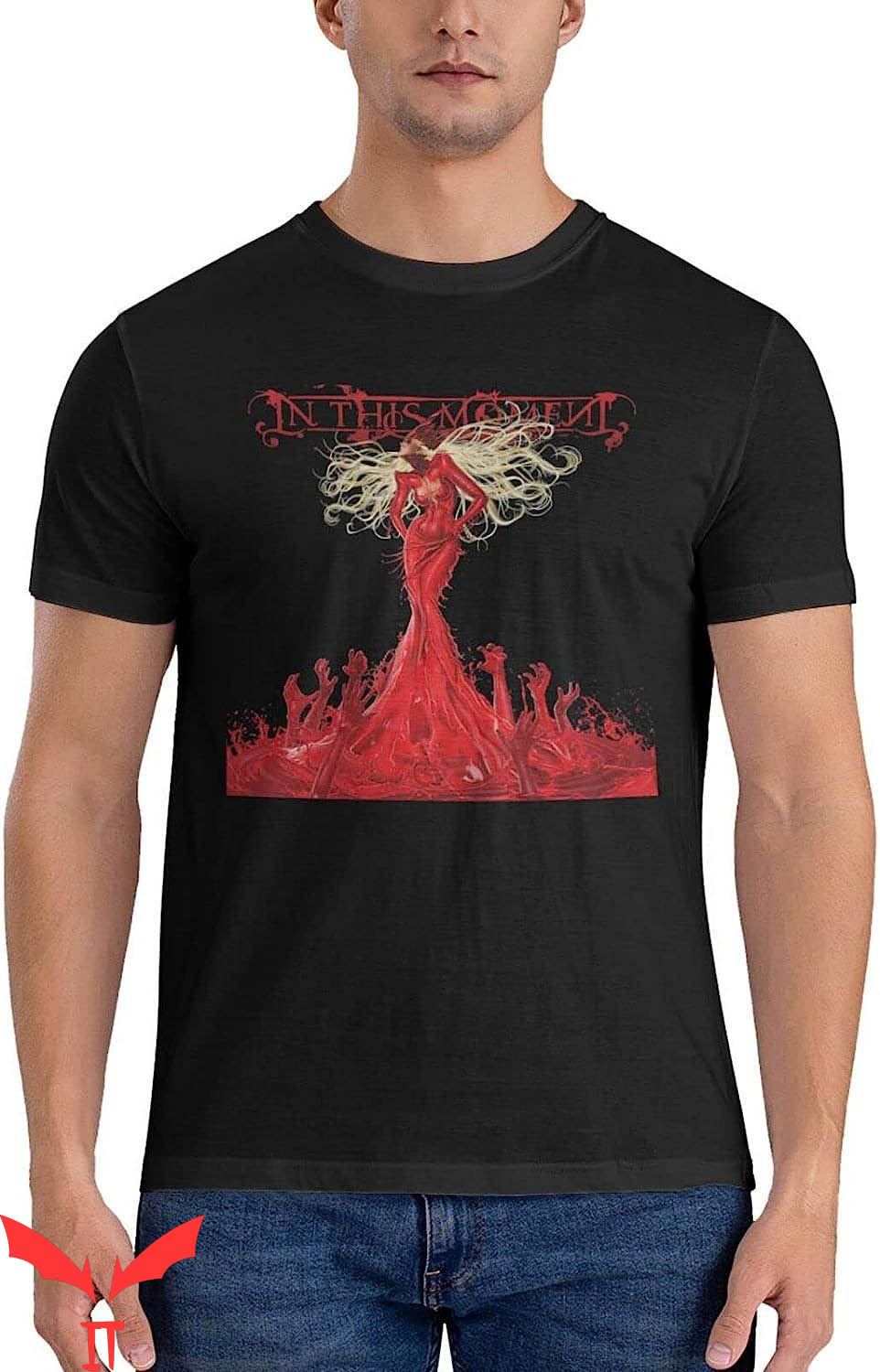 In This Moment T-Shirt Music Band Rock Heavy Metal Halloween In This Moment T-Shirt Music Band Rock Heavy Metal Halloween
