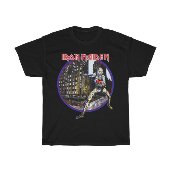 Iron Maiden 1985 Eddie Luvs Noo Yawk Radio City Music Hall Shirt