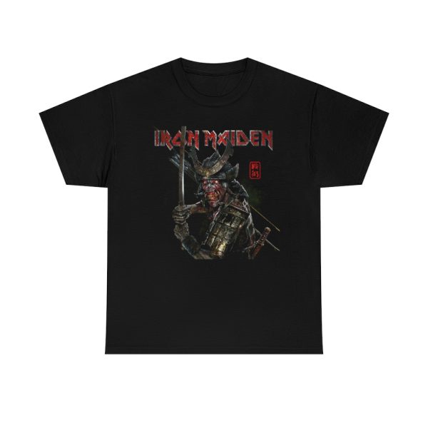 Iron Maiden 2021 Senjutsu New Album Double Sided Shirt