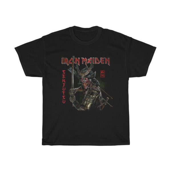 Iron Maiden 2021 Senjutsu New Album Single Sided Shirt