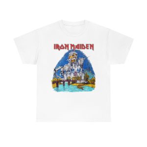 Iron Maiden Arrive Alive In ’85 Florida Tour Shirt