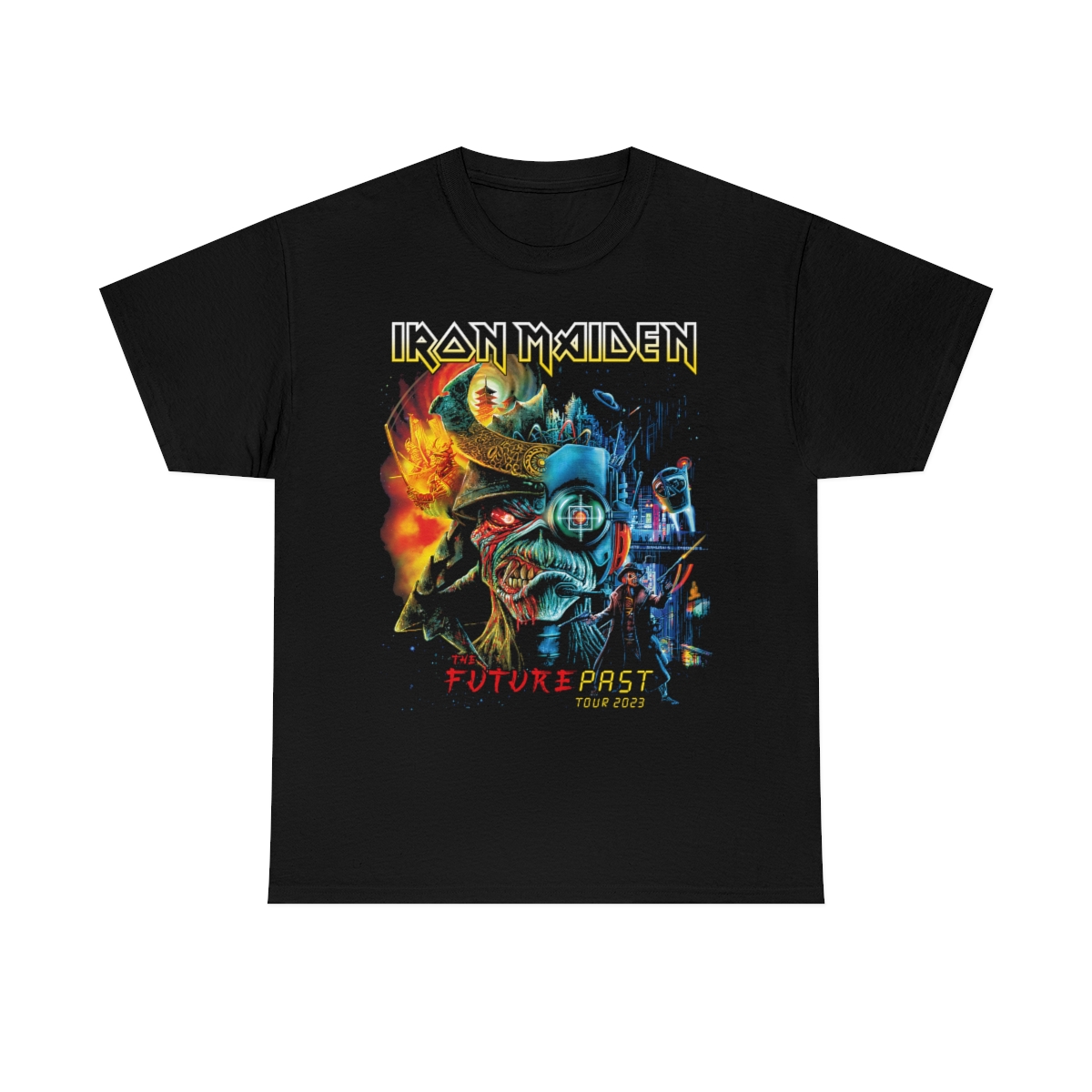 Iron Maiden The Future Past 2023 Tour Shirt Iron Maiden The Future Past 2023 Tour Shirt