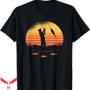 Isle Of View T-Shirt Fisherman Sunset Catching Beneath