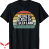 Isle Of View T-Shirt Retro No Stolen Land Immigrant Vintage