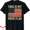 Isle Of View T-Shirt This Is My Pride Flag Patriotic Flag On