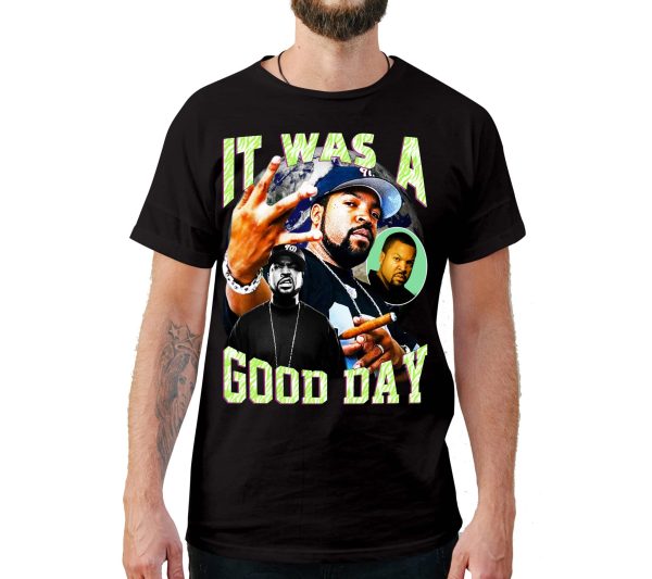 It Was A Good Day Vintage Style T-Shirt