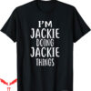 Jackie Robinson T-Shirt Im Doing Things Novelty Humor