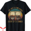 Jelly Roll T-Shirt Long Haired Sinner Funny Whiskey Glasses