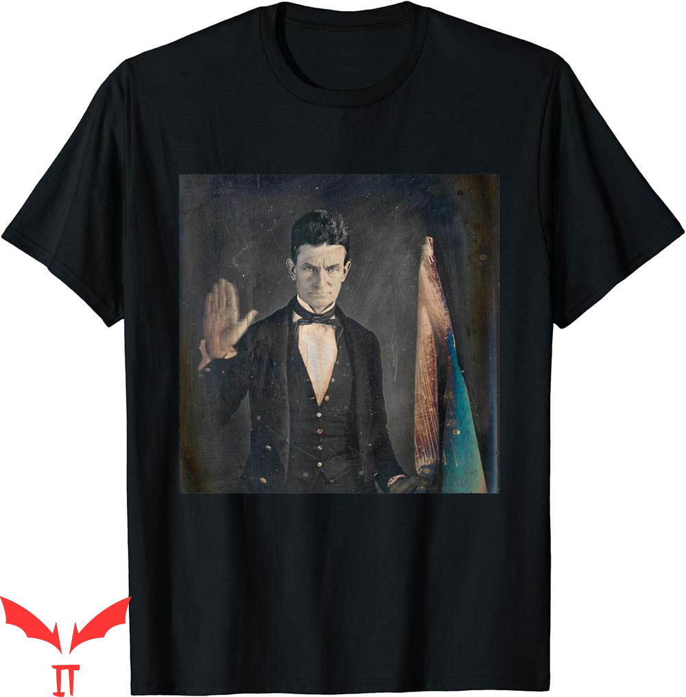 John Brown T-Shirt Portrait Abolitionist John Brown T-Shirt Portrait Abolitionist