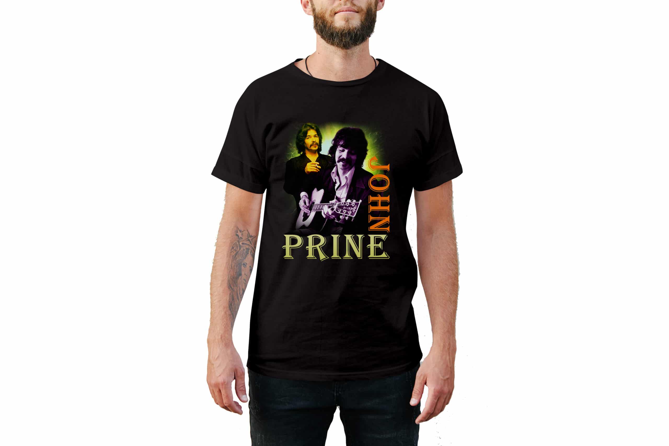 John Prine Vintage Style T-Shirt John Prine Vintage Style T-Shirt