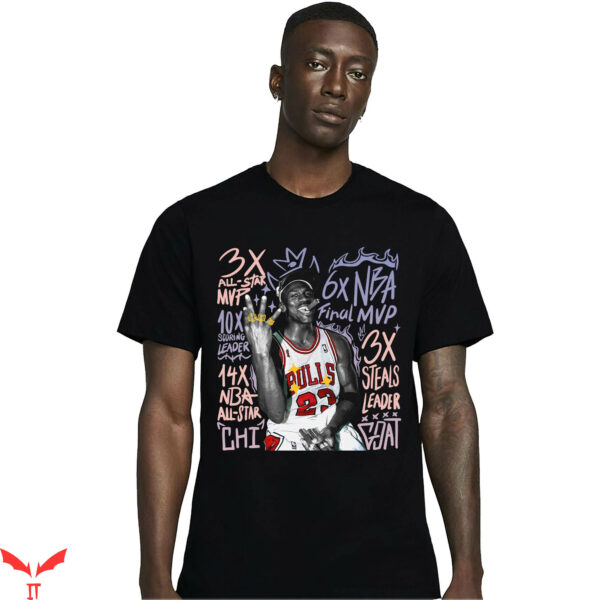 Jordan 1 T-Shirt MJ 3 Peat Match J1 High Skyline Tee