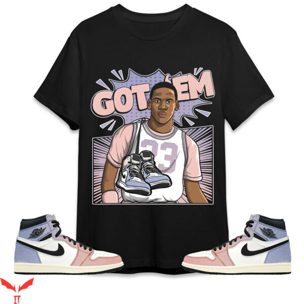 Jordan 1 T-Shirt MJ Pop Art Comic Match J1 High Skyline
