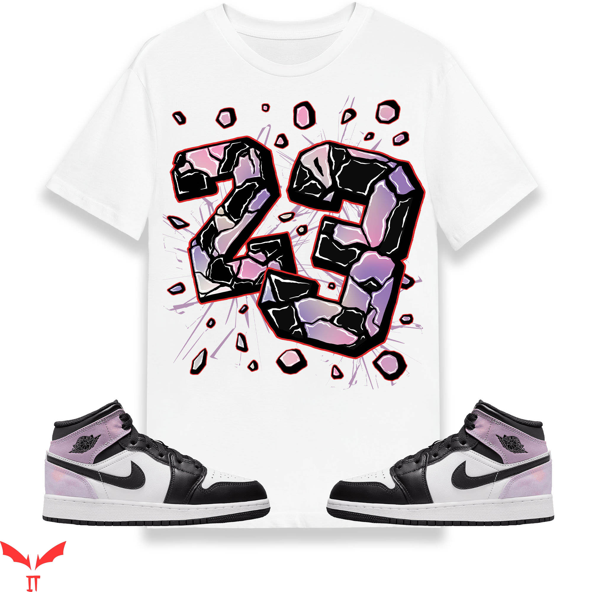 Jordan 1 T-Shirt Number 23 Broken Match J1 Mid SE Zen Master Jordan 1 T-Shirt Number 23 Broken Match J1 Mid SE Zen Master