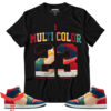 Jordan 1 T-Shirt To Match J1 Mid Number 23 Goat Shoes