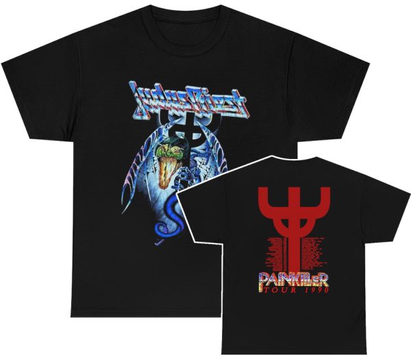 Judas Priest Snake Design Painkiller Tour Shirt