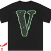 Juice Wrld Vlone T-Shirt Fashion Hip Hop Graphic Angels