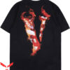 Juice Wrld Vlone T-Shirt Letter Print Pattern Hip Hop For