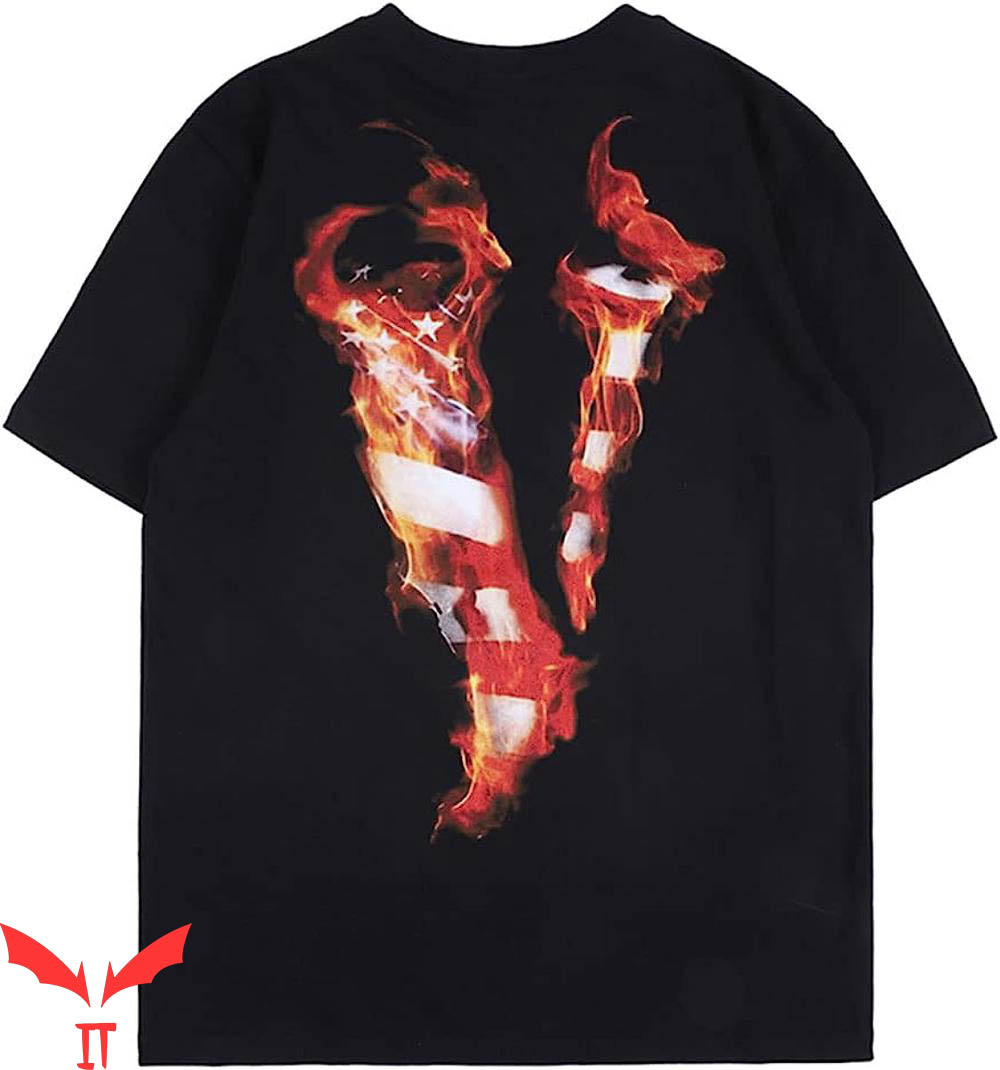 Juice Wrld Vlone T-Shirt Letter Print Pattern Hip Hop For Juice Wrld Vlone T-Shirt Letter Print Pattern Hip Hop For