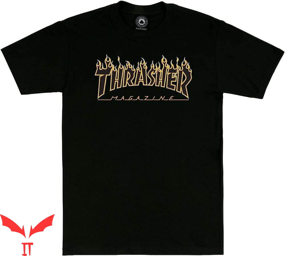 Juice Wrld Vlone T-Shirt Thrasher Flame Juice Wrld Vlone T-Shirt Thrasher Flame